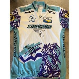 SANTINI SMS Cycling Jersey Size XL Man Shirt Sport Vintage